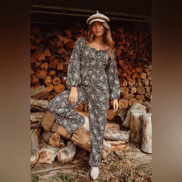 Ivy City Co Pants - Ivy City Co Willow Jumpsuit - Medium